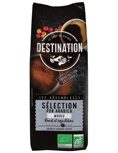 Destination Cafe Molido Seleccion Arabica Bio 250G