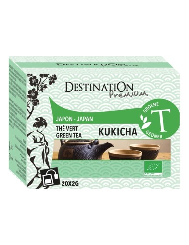 Te Verde Kukicha Sobres Bio 20 Filtros X 2 G