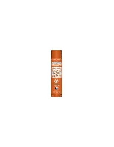 Dr Bronner'S Bálsamo Labial Orgánico Naranja Jengibre 4G