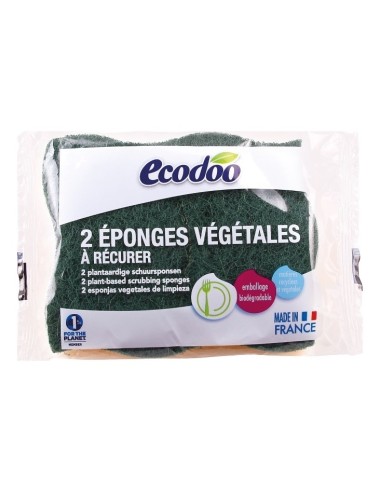 Ecodoo Esponja Con Estropajo 2Uds