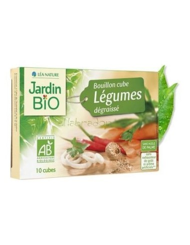 Jardin Bio Cubito Verduras Bajo Grasa Sin Aceite Bio 10X9G