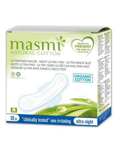 Compresa Masmi Natural Cotton Ultra Noche Alas