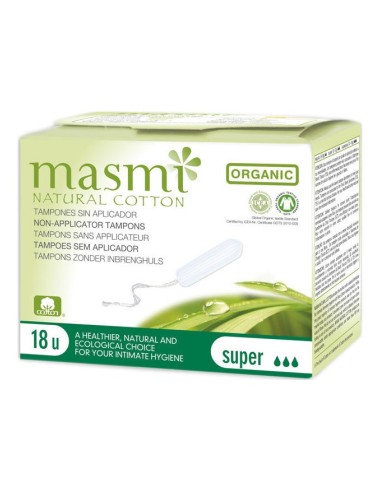 Tampones Digital Masmi Natural Cotton Super