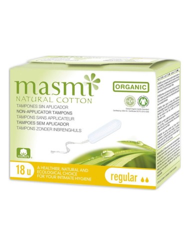 Tampones Digital Masmi Natural Cotton Regular