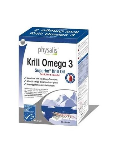 Physalis Krill Omega 3 30Caps