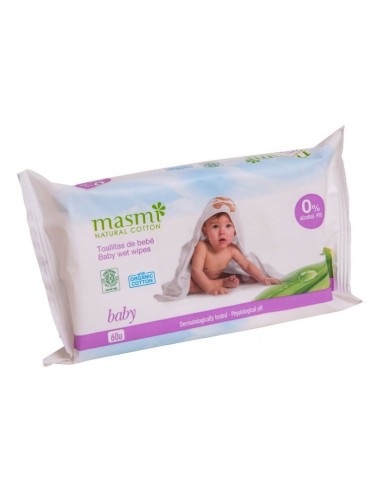 Masmi Toallitas Bebe 0% Alcohol 60U