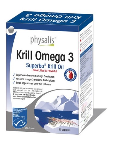 Physalis Krill Omega 3 60Caps