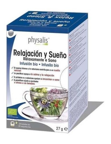 Physalis Relajacion Y Sueño Infusion Bio 20 Filtros