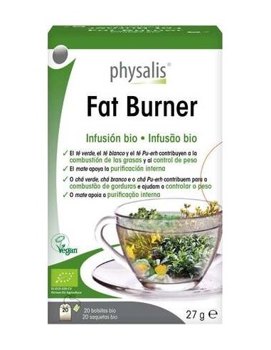 Physalis Fat Burner Infusion Bio 20 Filtros