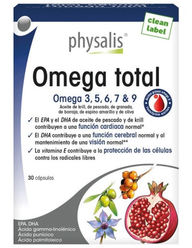 Physalis Omega Total 30Caps