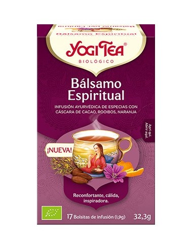 Yogi Tea Balsamo Espiritual 17 Bolsitas X 1,9 G