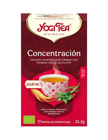 Yogi Tea Concentracion 17 Bolsitas X 2 G