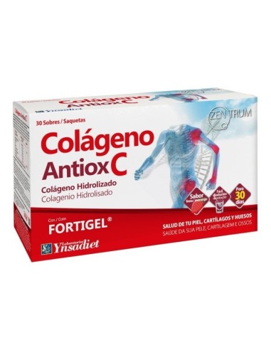 Antiox Colagen + Ac Hialuronico Fortigel 30 Sobres