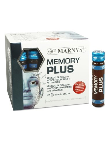 Marnys Memory Plus Viales 20X10Ml