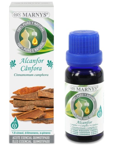 Alcanfor Aceite Esencial Alimentario Estuche 15 Ml