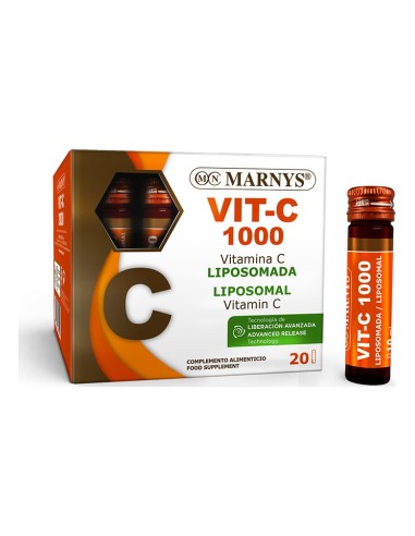 Marnys Vit-C 1000 Vitamina C Liposomada 20 Viales