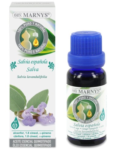 Marnys Aceite Esencial Alimentario De Salvia Española Est