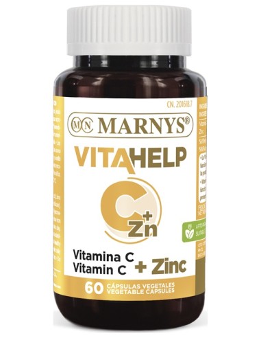 Vitahelp Vitamina C + Zinc 500 Mg/25 Mg 60 Caps