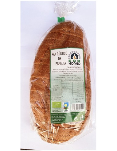 Pan Rustico De Espelta 450 G