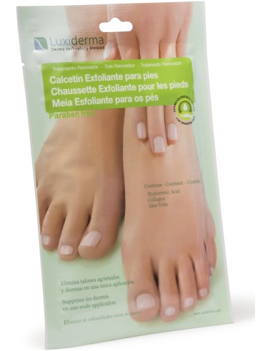 Luxiderma Chaussette Exfoliante Pieds Paire