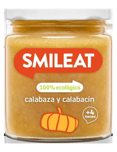 Smileat Potito Bio Sabor Calabaza Y Calabacín 230G