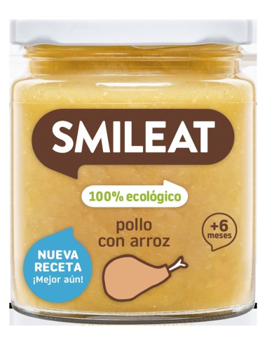 Smileat Potito Bio Sabor Pollo Con Arroz 230G