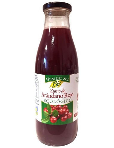 Zumo Arandanos Rojo  750 Ml Ecologico