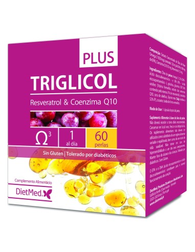 Dietmed Triglicol Plus 60 Perlas