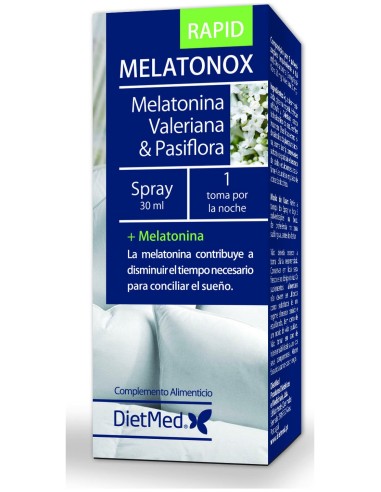 Dietmed Melatonox Rapid Spray Gotas 30Ml