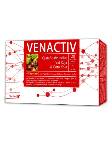 Dietmed Venactiv 20Ampollas