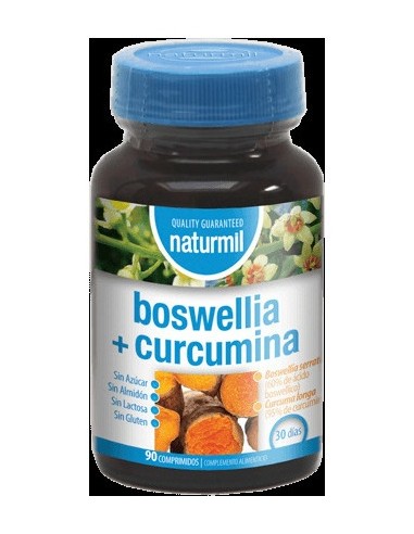 Naturmil Boswellia + Curcumina 90 Comprimidos