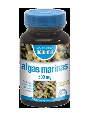 Naturmil Algas Marinas 500 Mg 90 Comprimidos