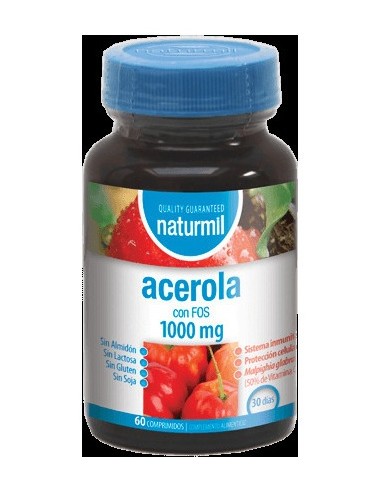 Naturmil Acerola 1000 Mg 60 Comprimidos