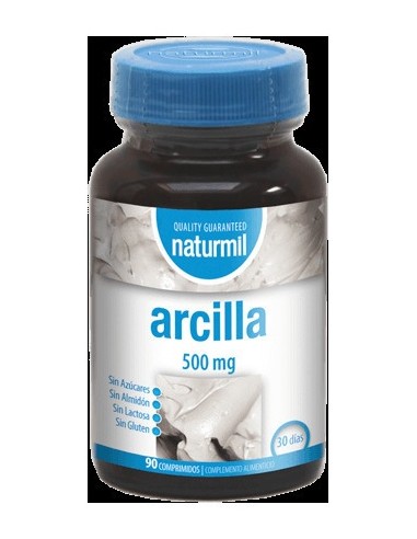 Naturmil Arcilla 500 Mg 90 Comprimidos