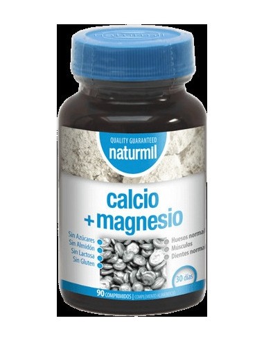 Naturmil Calcio + Magnesio 90 Comprimidos