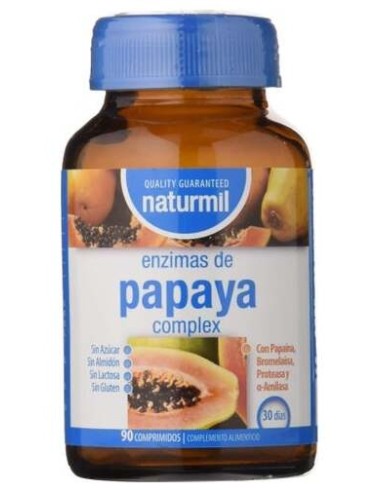 Naturmil Enzimas De Papaya Complex 90Comp