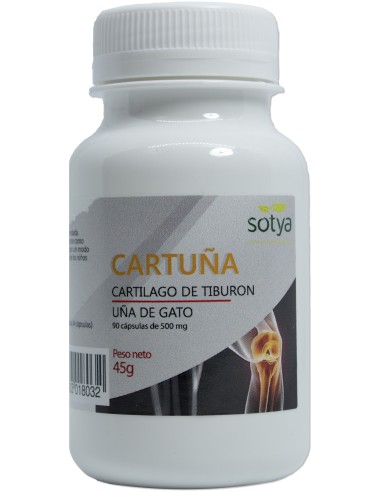 Cartuña 90 Caps ( Cartilago De Tibur + Uña De Gato