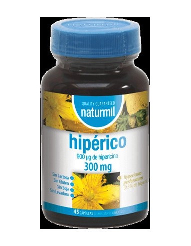 Naturmil Hiperico 300 Mg 45 Capsulas