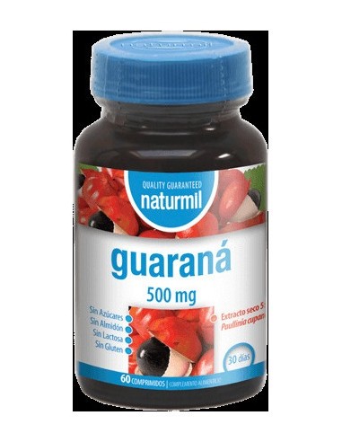 Naturmil Guarana 500 Mg 60 Comprimidos