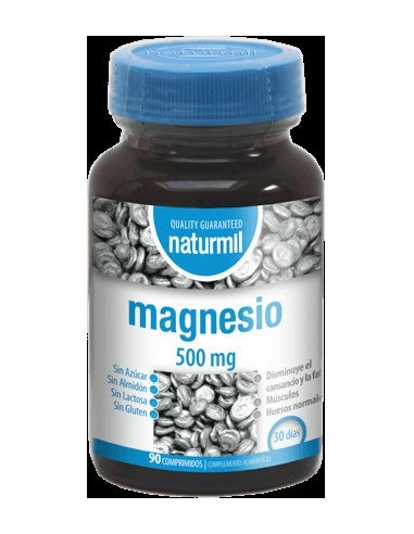 Naturmil Magnesio 500 Mg 90 Comprimidos