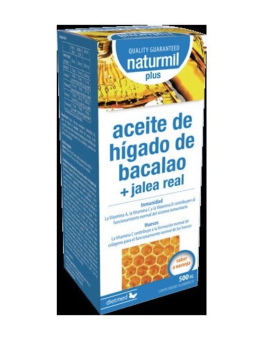 Dietmed Aceite Higado De Bacalao + Jalea Real Plus 500Ml