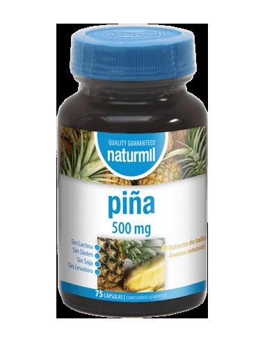 Naturmil Piña 500 Mg 75 Capsulas