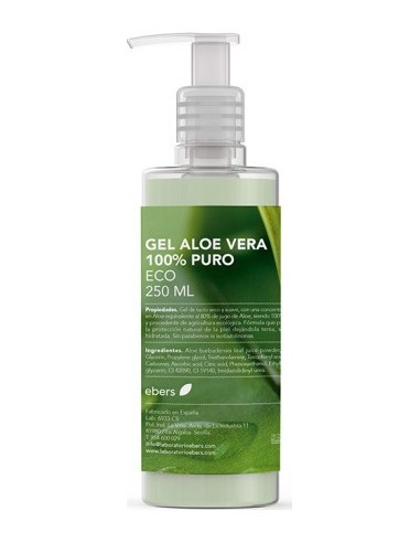 Ebers Aloe Vera Gel 100% Eco 250Ml