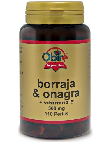 Obire Borraja Y Onaga + Vitamina E 500Mg 110Caps