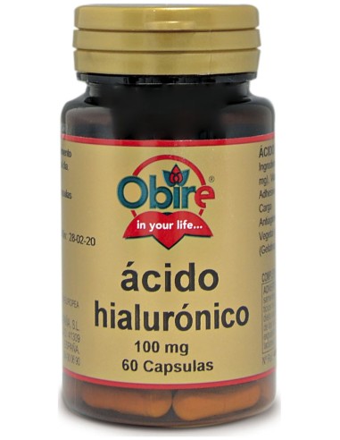 Obire Ácido Hialurónico 100Mg 60Cáps