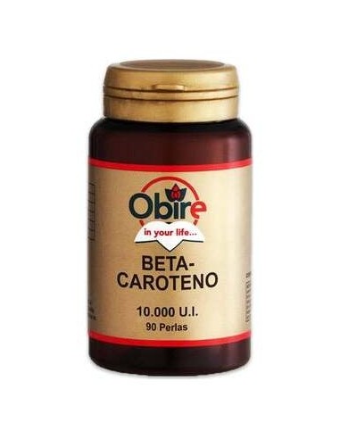 Obire Betacaroteno 10.000 U.I. 90 Perlas