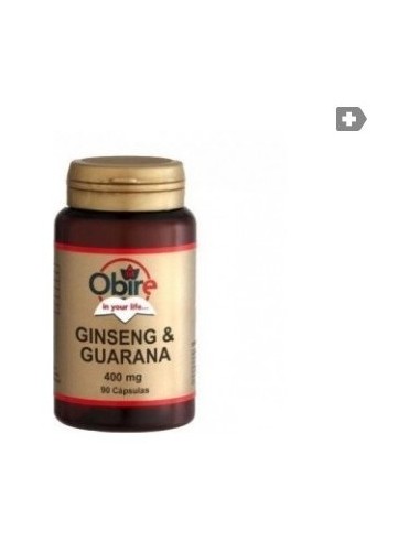 Ginseng + Guarana 400 Mg  90 Caps