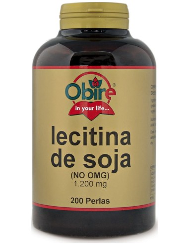 Lecitina De Soja 1200 Mg  200 Perlas