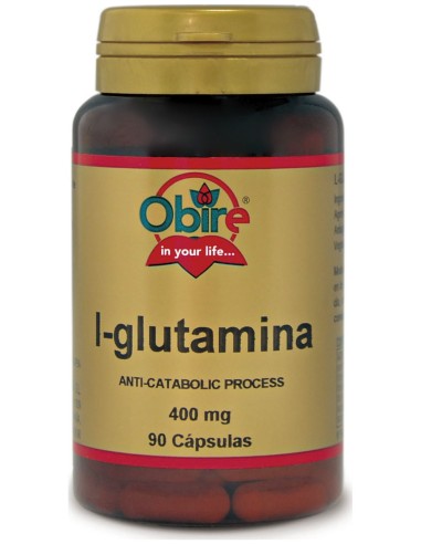 Obire L Glutamina 400Mg 90Caps