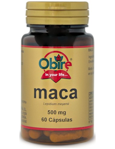 Obire Maca 500Mg 60 Capsulas